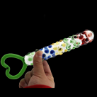 Фаллоимитатор. Стекло. 20х3 см. photo 1