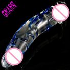 Фалоімітатор. Подвійний. Скло. photo 1