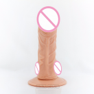 Фалоімітатор реалістичний вигнутий на присосці photo 5