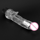 Фалоімітатор. Скло. Вібраційний. photo 3