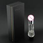 Фалоімітатор. Скло. Вібраційний. photo 1