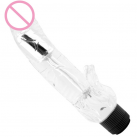 Фалоімітатор. Скло. Вібраційний. photo 2