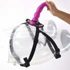 Страпон с розовым фаллосом для пар photo 6