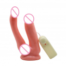 Двойной Реалистичный Вибрационный Фаллоимитатор  photo 2