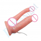 Двойной Реалистичный Вибрационный Фаллоимитатор  photo 4