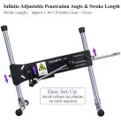 Смарт секс-машина Hismith AK-01-Black Sex Machine APP з фалоімітатором photo 3