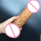 Большой реалистичный пенис, цвет коричневый photo 4