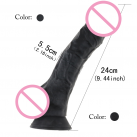 Силиконовый фаллоимитатор реалистичный  photo 5