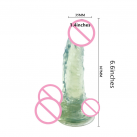 Фалоімітатор. Реалістичний. Прозорий. photo 2