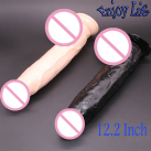 Черный страпон 12.2 Inch  photo 4