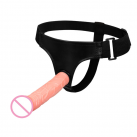 Трусики на двойной фаллоимитатор. Кожа. photo 3