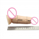 Гибкий реалистичный фаллоимитатор TD-013, 15*4.5 см photo 1