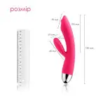 Вібратор-кролик із перлинною стимуляцією точки G Svakom Trysta Plum Red photo 2