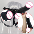 Большой черный фаллос с ремнями photo 2