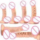 Силиконовый фаллоимитатор реалистичный на присоске photo 2