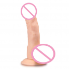 Силиконовый фаллоимитатор реалистичный на присоске photo 6