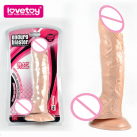 Фалоімітатор реалістичний Lovetoy, 9 дюймів photo 2