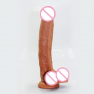 Реалістичний фалоімітатор на присосці 250*50 мм photo 5