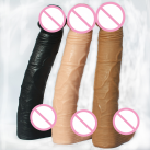 Величезний великий фалоімітатор із силікону для жінок photo 2