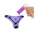 Страпон с насосом и ремни photo 6