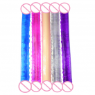 Гибкий двойной фаллоимитатор, 30х3 см photo 2