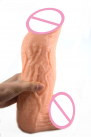 Величезний фалоімітатор, колір тілесний photo 1