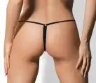 Еротичні жіночі трусики Art of Sex - Kаrin Black розмір L-2XL photo 2