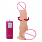 Фалоімітатор. Реалістичний. Силікон. З вібрацією. На присоску. photo 2