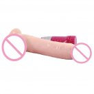 Фалоімітатор. Реалістичний. Силікон. З вібрацією. На присоску. photo 4