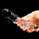 Фаллоимитатор из термостойкого стекла photo 1