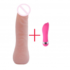 Реалістичний фалоімітатор та міні-вібратор photo 2