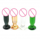 Стеклянный фаллоимитатор небольшой  photo 2