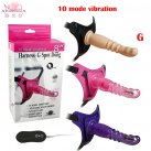 Фаллоимитатор на ремне. Вибрационный. 10 режимов. photo 2