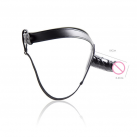 Страпон силіконовий, ремінь шкіряний Dido Les photo 3