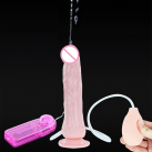 Реалістичний фалоімітатор з еякуляцією та вібрацією photo 3