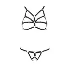 Комплект білизни зі стреп Armanda Set black L/XL — Passion Exclusive photo 5