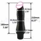 Фалоімітатор. Реалістичний. Силікон. З вібрацією. photo 1