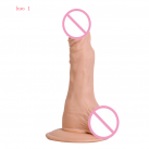 Реалістичний фалоімітатор із вібрацією JIUAI Juguetes Sexuales photo 4