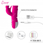 Вибратор Кролик, цвет розовый, 7 режимов вибрации, 3 режима вращения photo 6