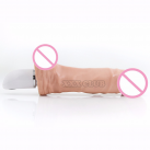 Водонепроницаемый реалистичный вибратор из гибкого силикона photo 3