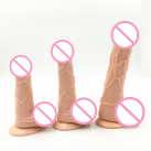 Водонепроницаемый реалистичный фаллоимитатор на присоске, 3 размера photo 2