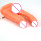 Реалистичный фаллоимитатор двойной с вибрацией photo 4