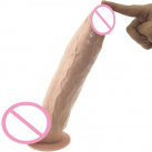 Великий реалістичний фалоімітатор на присосці photo 1