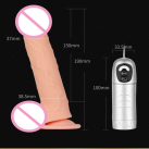 Телескопический реалистичный вибратор 2017New photo 3