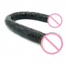 Реалистичный фаллоимитатор двойной 57 см  photo 5