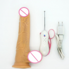 Силиконовый электрический фаллоимитатор с USB зарядкой photo 6