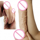 Фаллоимитатор. Реалистичный. Силикон. На присоске. 23,5х5 см. photo 6