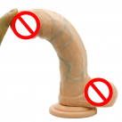 Фалоімітатор. Реалістичний. Силікон. На присоску. photo 1