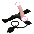 Трусики с фаллоимитатором. Кожа. Насос. photo 4