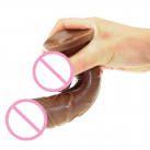 Фалоімітатор. Реалістичний. Силікон. На присоску. photo 1